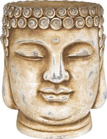 Cement Buddha Head Planter (Medium) 15cm