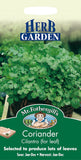 CORIANDER Cilantro (for leaf)