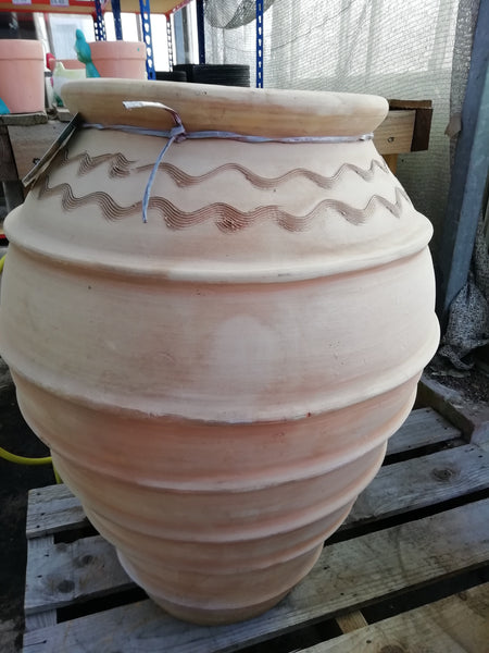 Jafari - Large Terracotta Sultan Urn