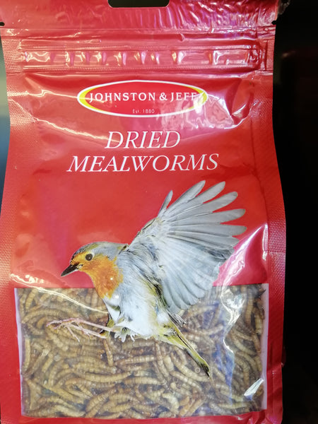 Dried Mealworms (Medium 100g Pack)