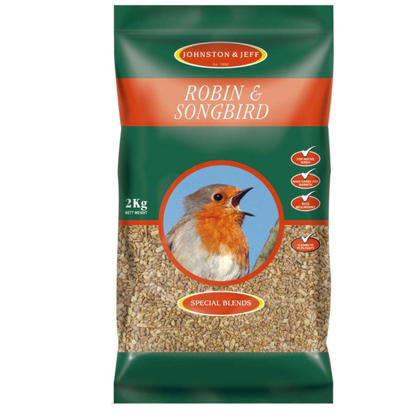 Robin & Songbrd With Mealworms 2Kg